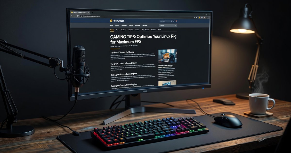 Gaming Tips Pblinuxtech