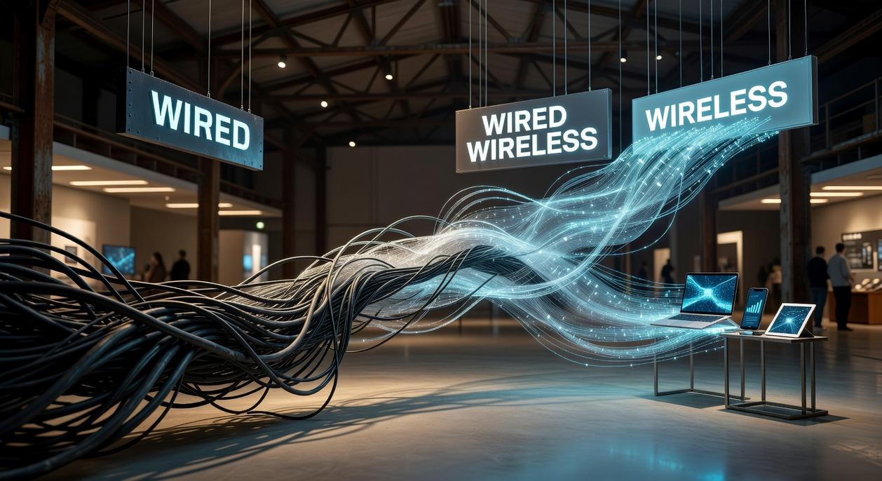 wired wireless