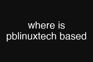 where is pblinuxtech based
